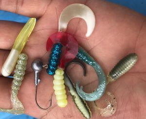 Trolling for trout kayak fishing plastic